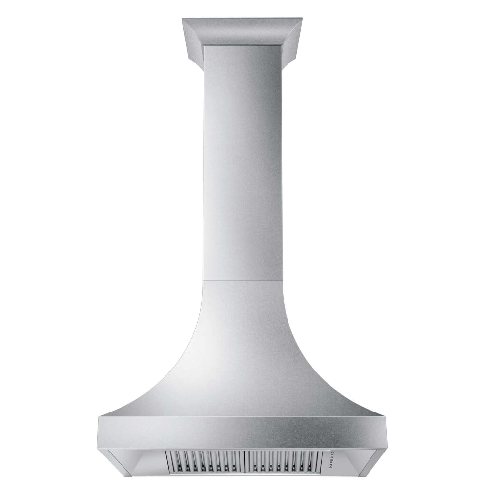 30 In. Designer Series Satin Stainless Steel Ducted Wall Range Hood 8632S30