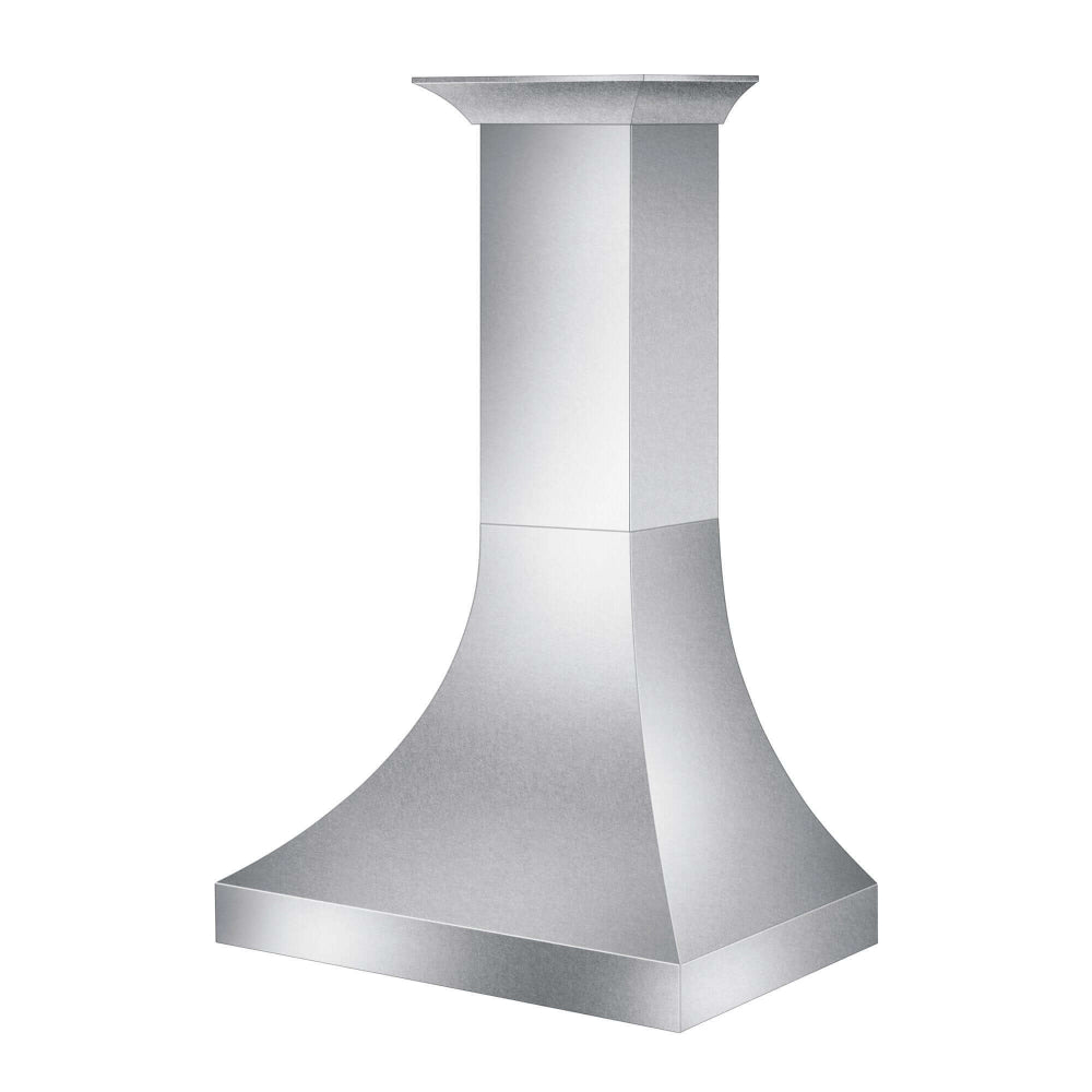 48 In. Designer Series Satin Stainless Steel Ducted Wall Range Hood 8632S48