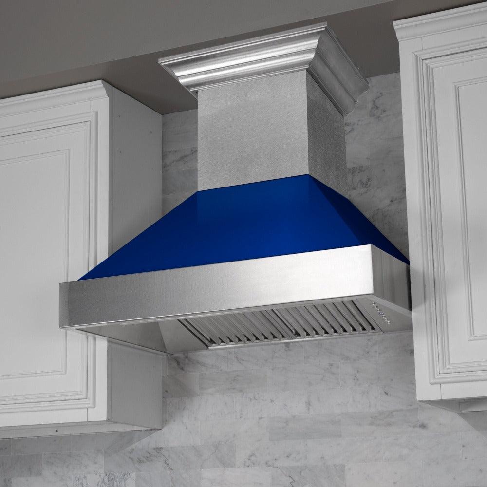 Ducted DuraSnow Stainless Steel Range Hood with Gloss Shell (8654BG) - 36 Inch 8654BG36