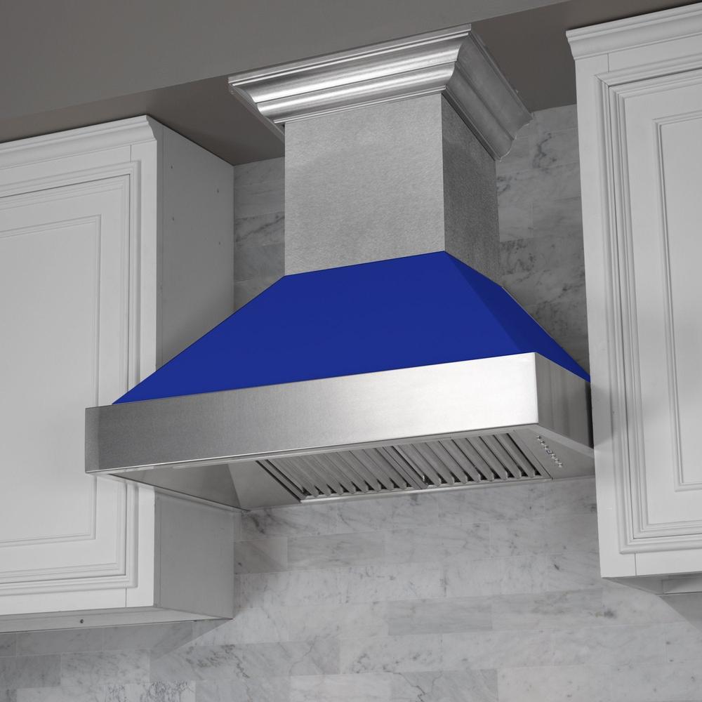 Ducted DuraSnow Stainless Steel Range Hood with Matte Shell (8654BM) - 48 Inch 8654BM48