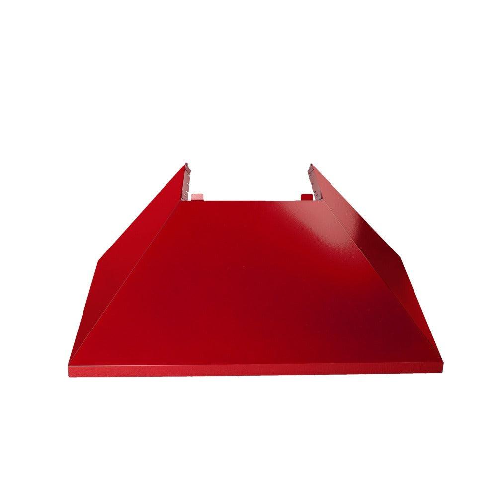 Ducted DuraSnow Range Hood with Red Gloss Shell (8654RG) - 36 Inch 8654RG36