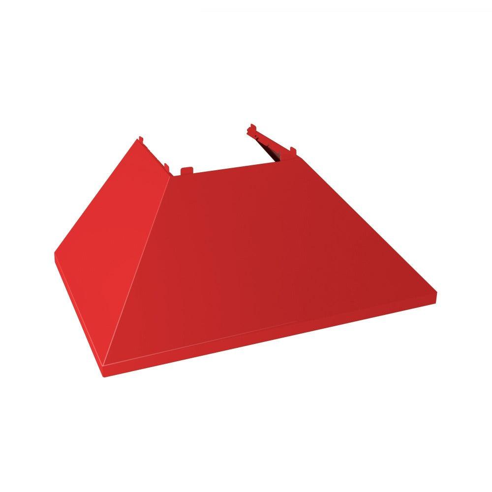 Ducted DuraSnow Range Hood with Red Matte Shell (8654RM) - 30 Inch 8654RM30
