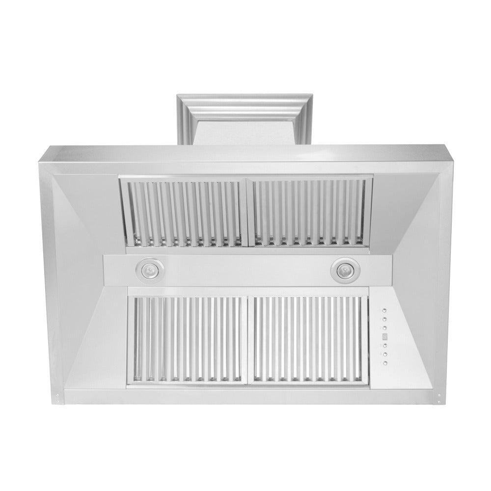 30 In. Satin Stainless Steel Wall Mount Range Hood 8654SN30