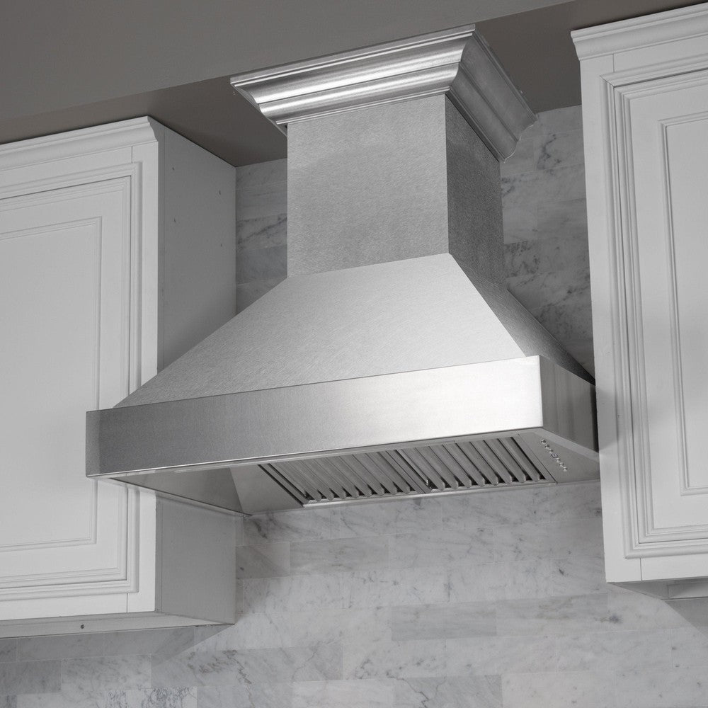 48 In. Satin Stainless Steel Wall Mount Range Hood 8654SN48