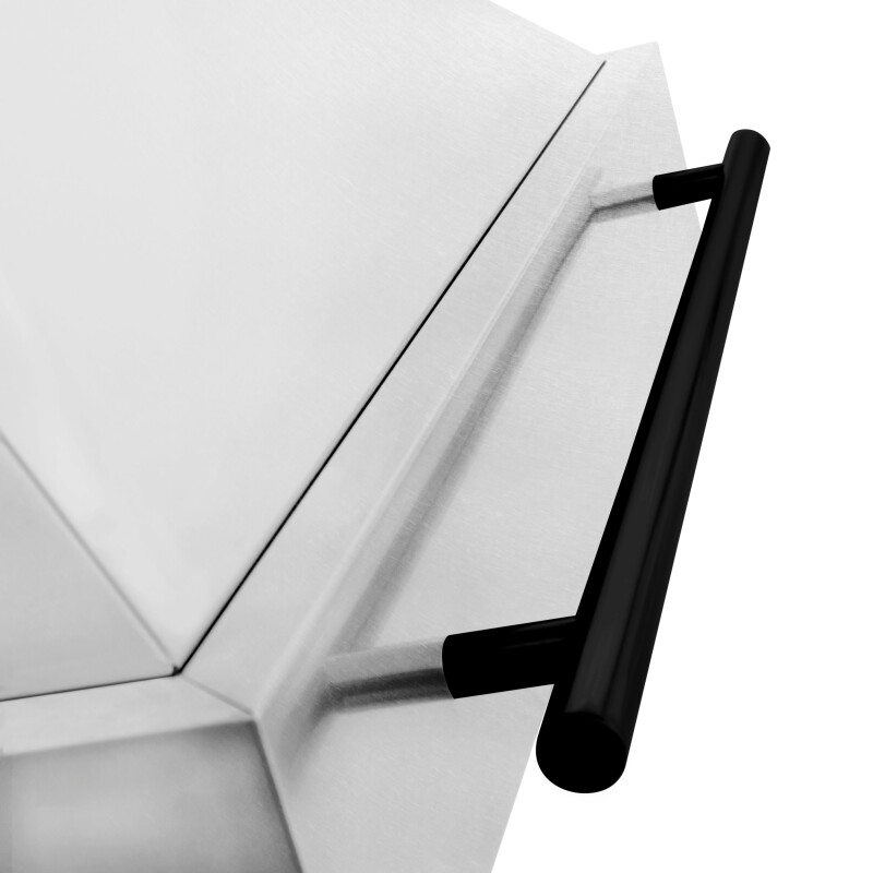 36"Autograph Edition DuraSnow® Stainless Steel Range Hood with DuraSnow® Stainless Steel Shell Matte 8654SNZ36MB