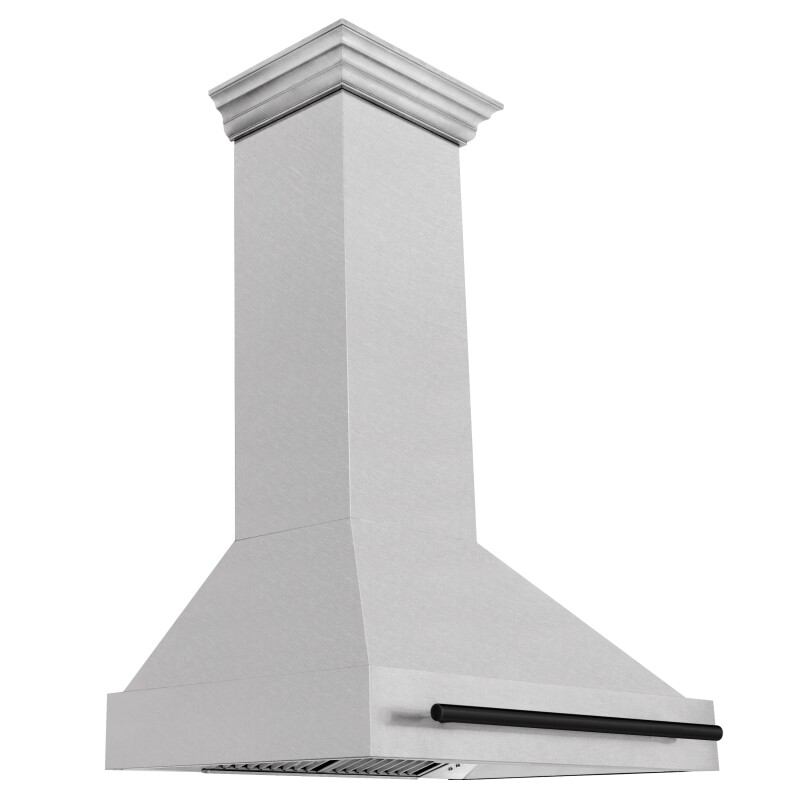 36"Autograph Edition DuraSnow® Stainless Steel Range Hood with DuraSnow® Stainless Steel Shell Matte 8654SNZ36MB
