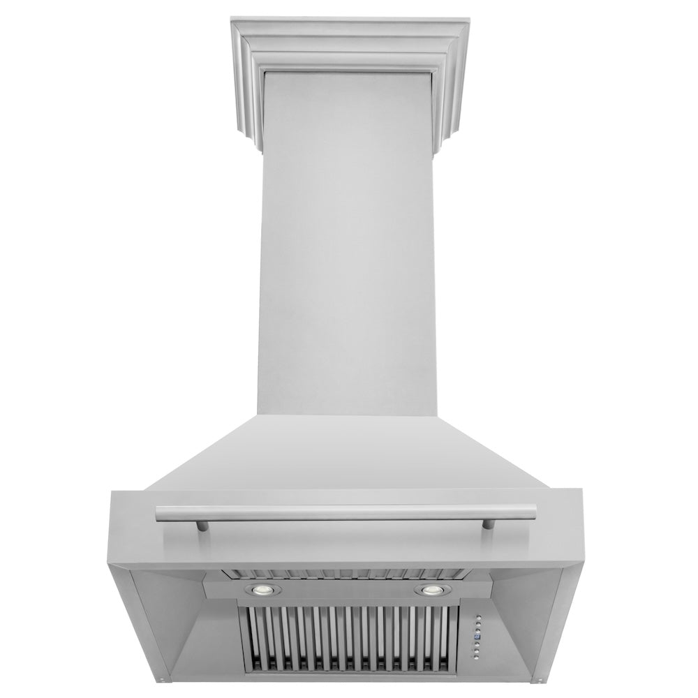 30 In. Stainless Steel Range Hood With Stainless Steel Handle 8654STX30