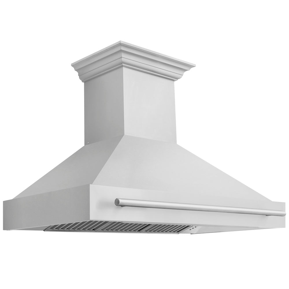 48 In. Stainless Steel Range Hood With Stainless Steel Handle 8654STX48