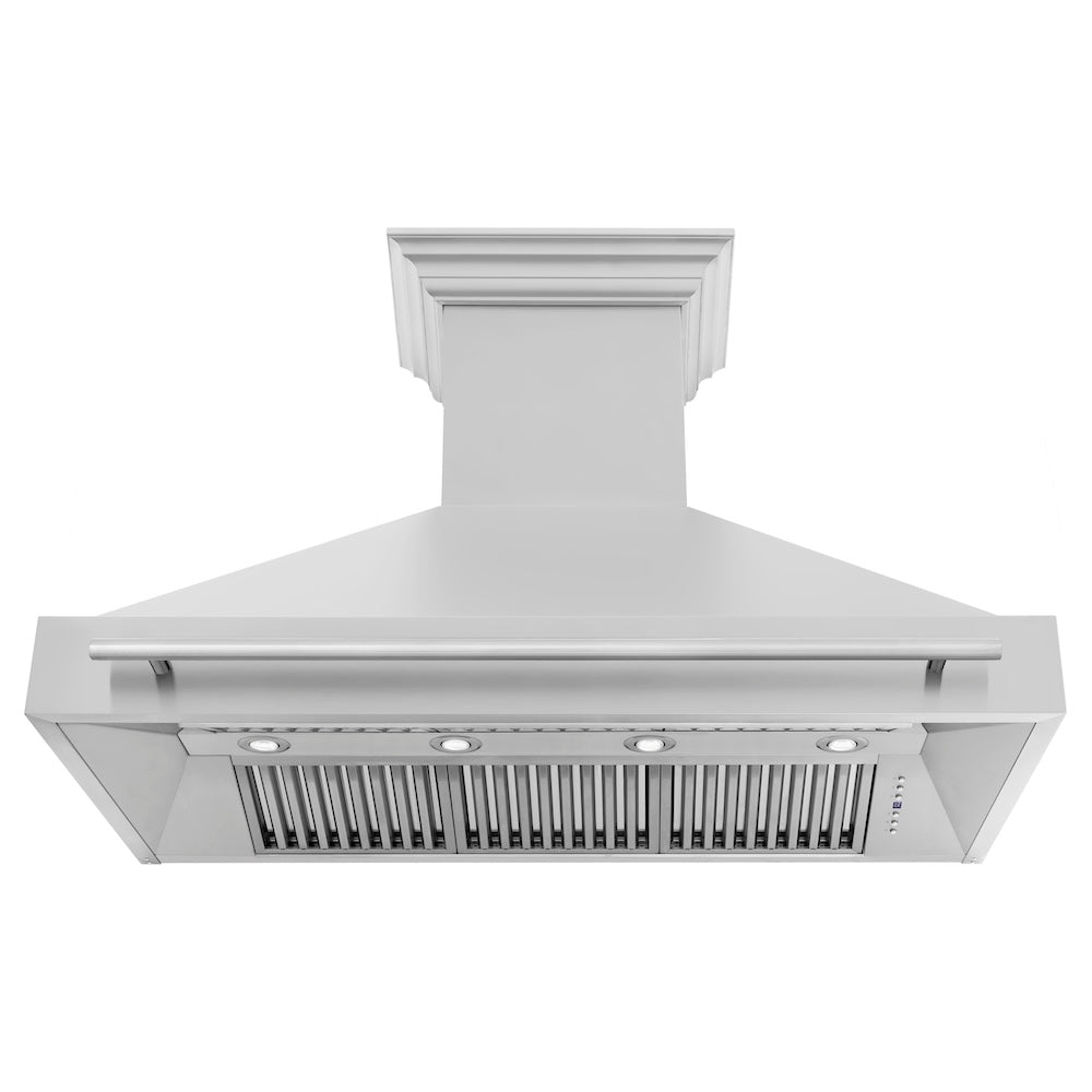 48 In. Stainless Steel Range Hood With Stainless Steel Handle 8654STX48