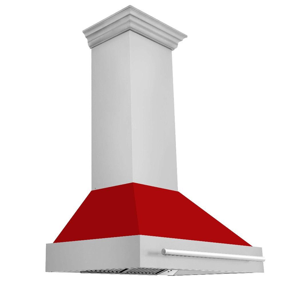 36" Range Hood Handle (8654STX-36) - Red Matte 8654STXRM36