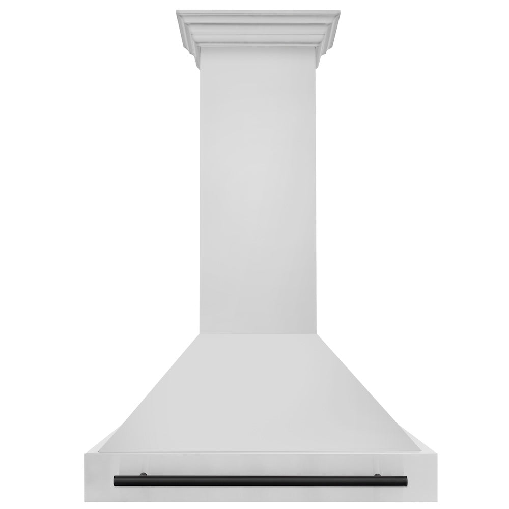 Autograph Edition 36 In. Stainless Steel Range Hood With Stainless Steel Shell And Matte Black Handle 8654STZ36MB