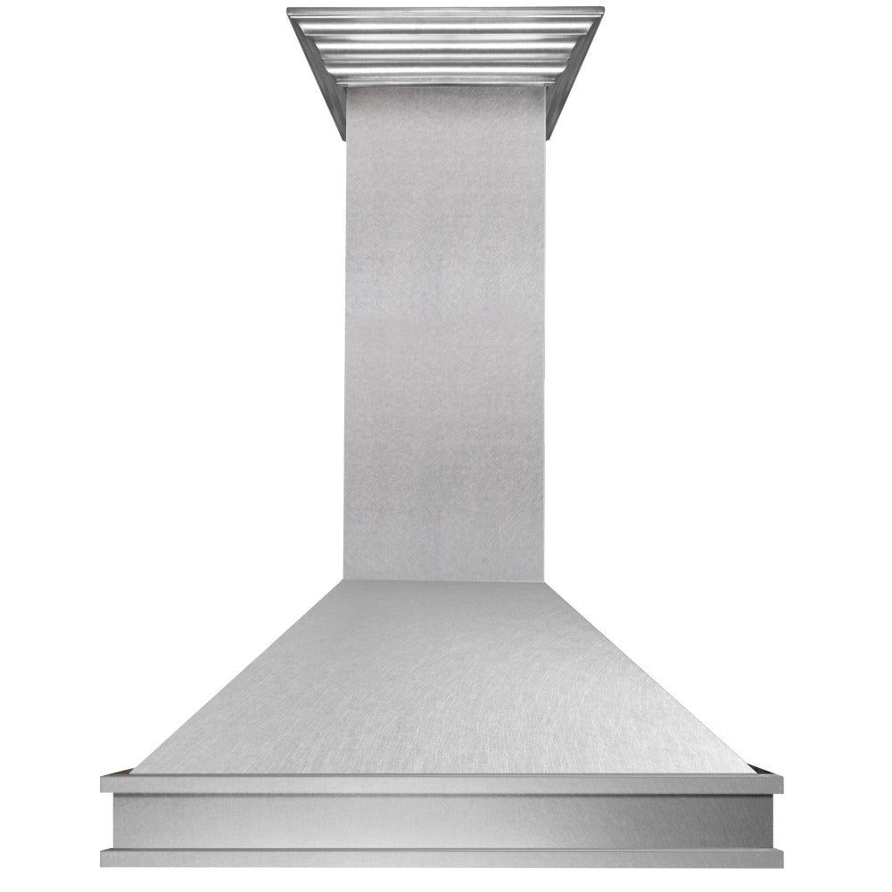 48 In. Designer Series Wall Mount Range Hood In Satin Stainless Steel 8656S48