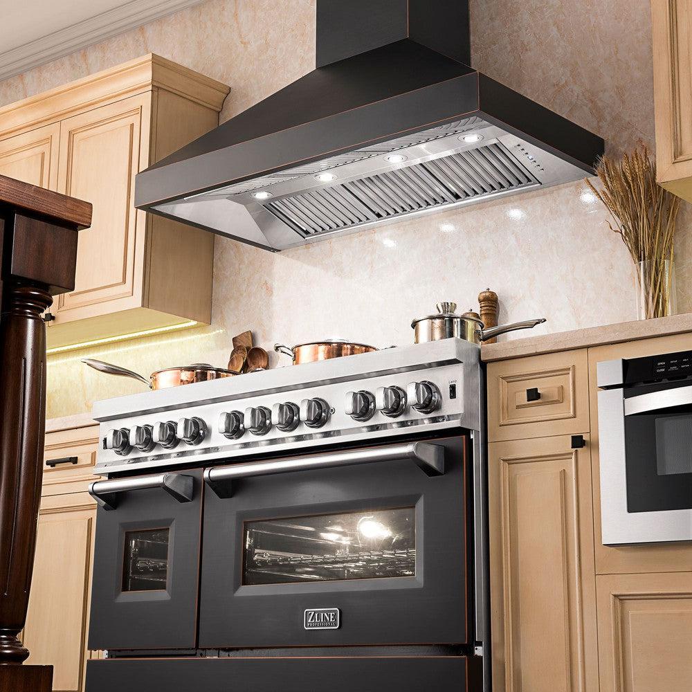 Designer Series Wall Mount Range Hood (8667B) - 48 Inch 8667B48