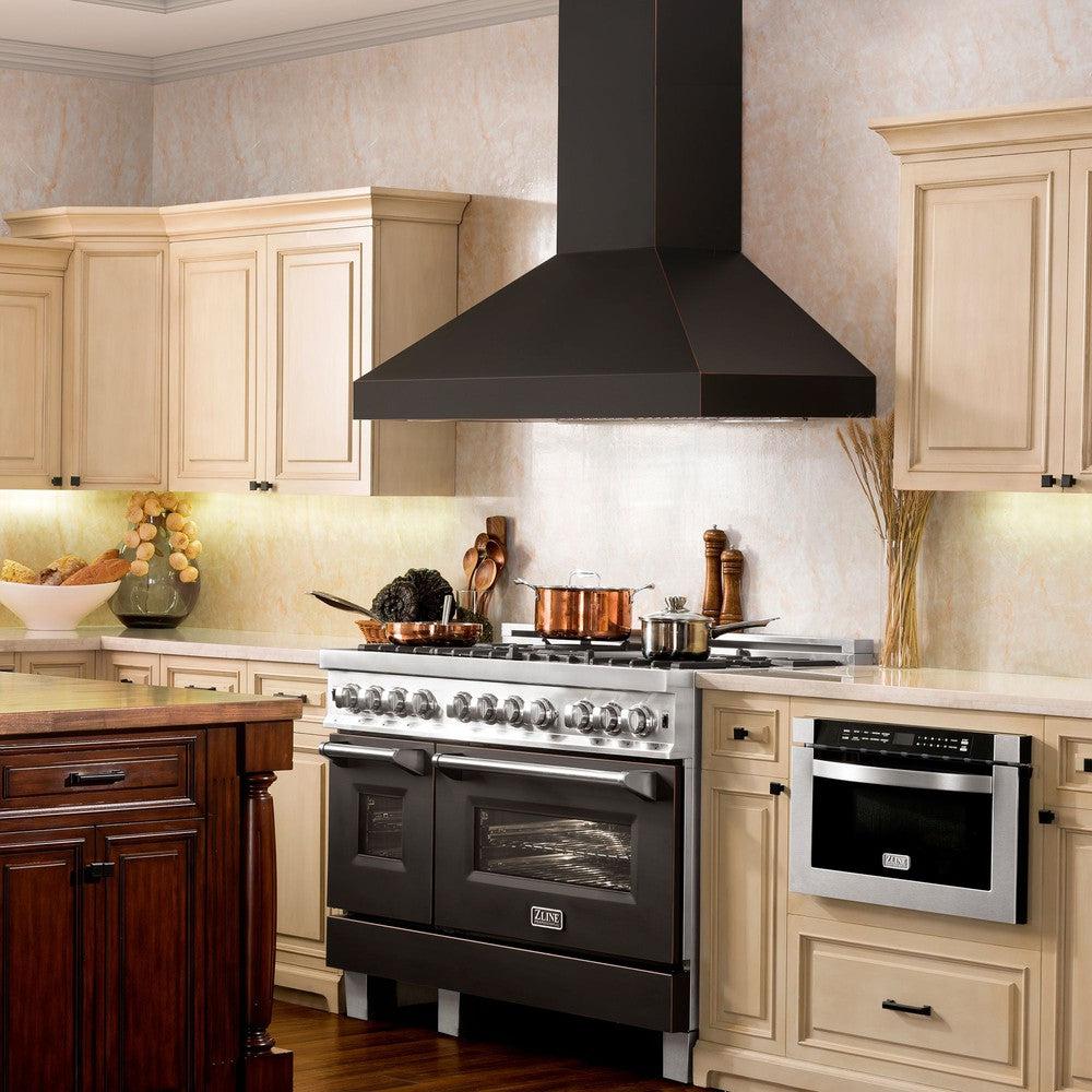 Designer Series Wall Mount Range Hood (8667B) - 48 Inch 8667B48