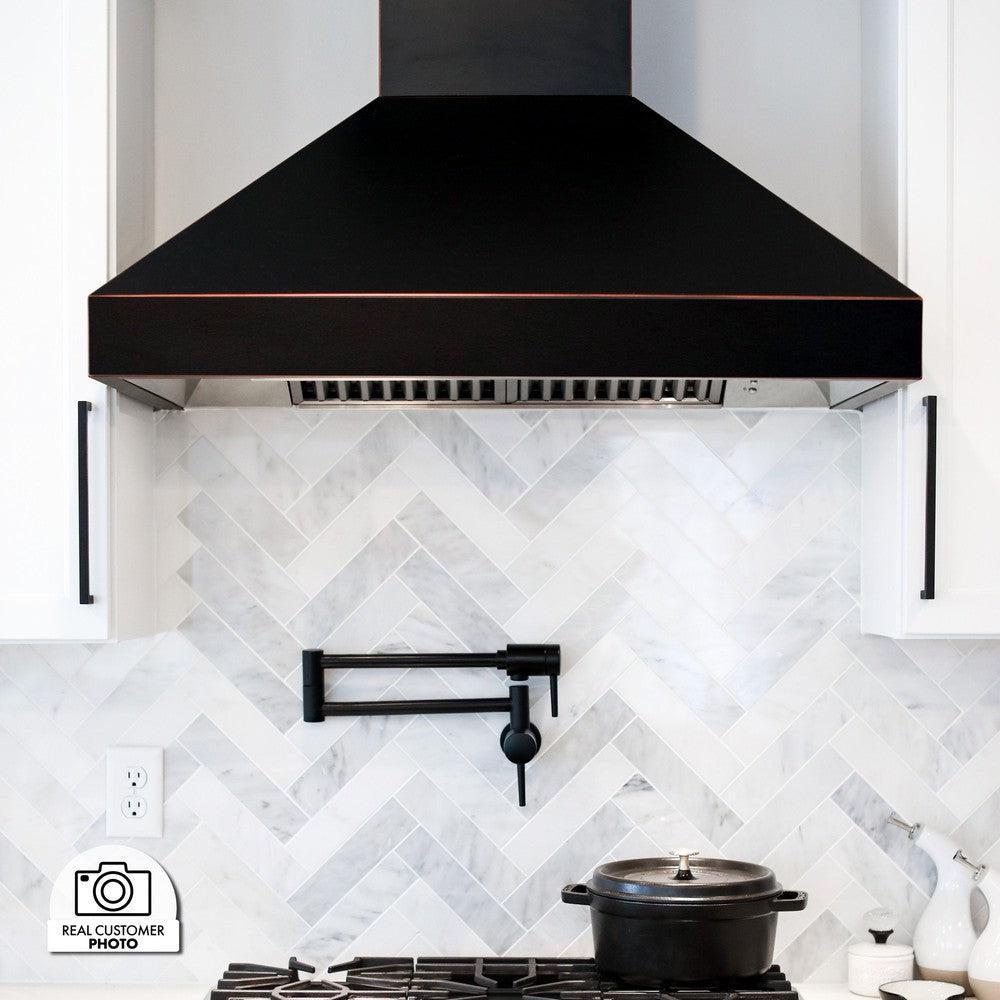Designer Series Wall Mount Range Hood (8667B) - 48 Inch 8667B48