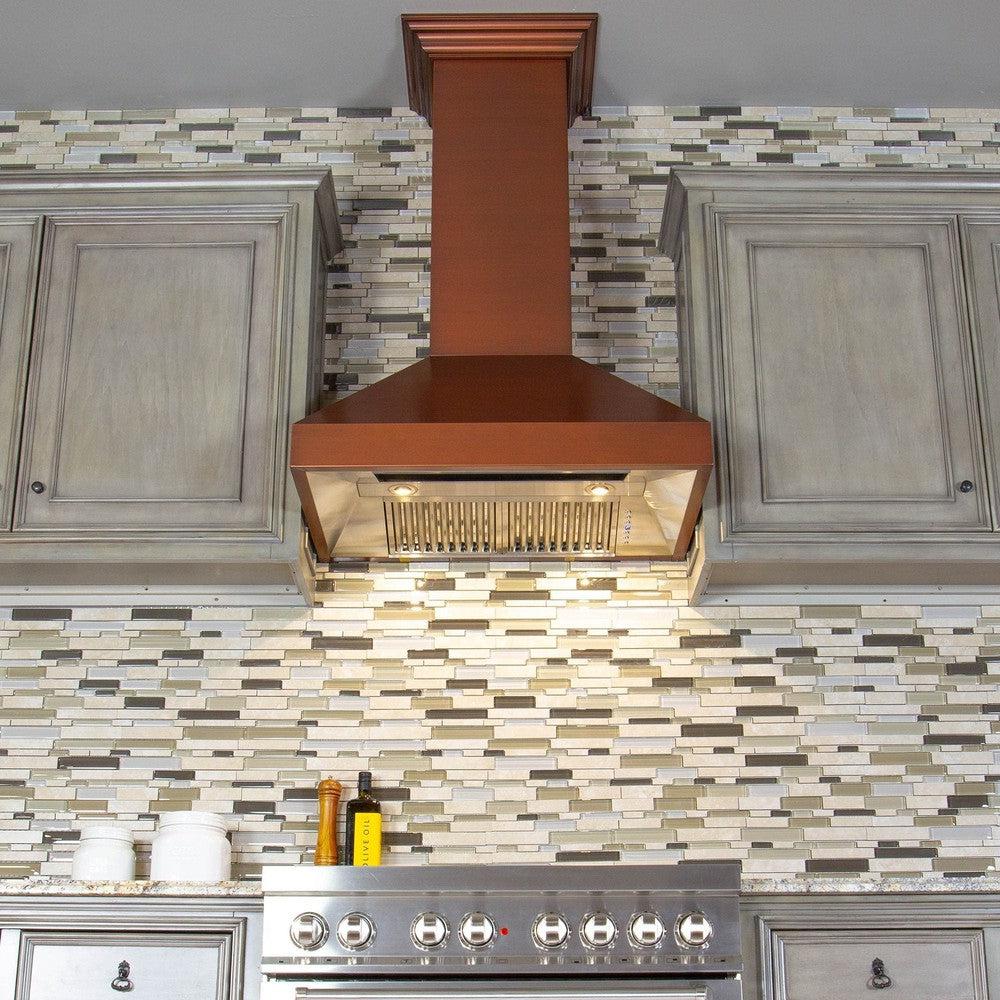Designer Series Wall Mount Range Hood (8667C) - 30 Inch 8667C30