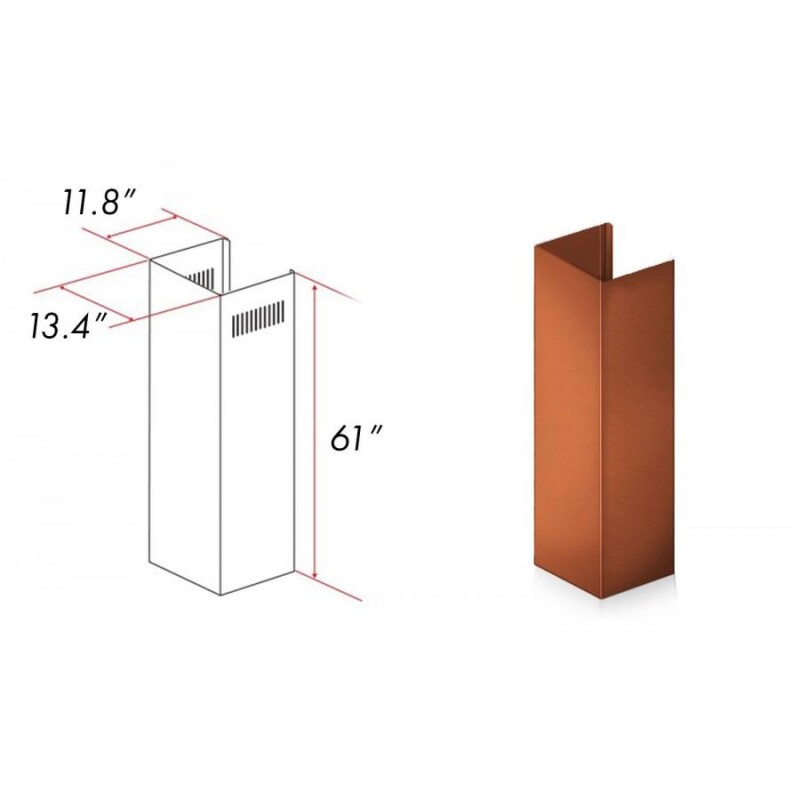 61" Extended Chimney and Crown 8667CE