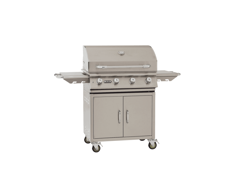 Lonestar Cart – 4 Burner Stainless Steel Gas Barbecue 87002