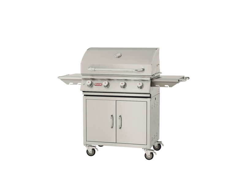 Lonestar Cart – 4 Burner Stainless Steel Gas Barbecue 87002