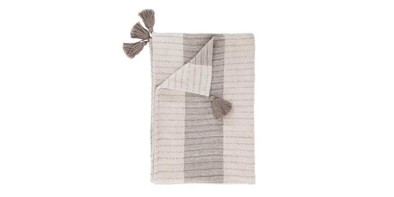 Kalen Natural Ivory Throw 8700V220058