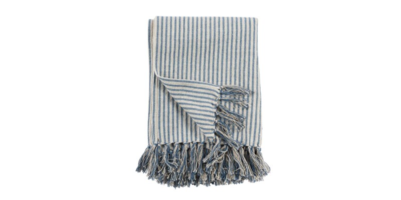 Balboa Blue Natural Throw 8700V240044