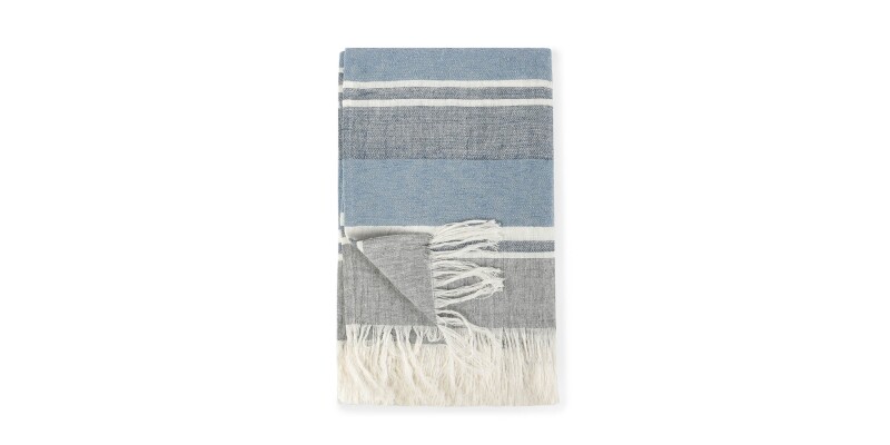 Lima Capri Blue Throw 8700V280024TH