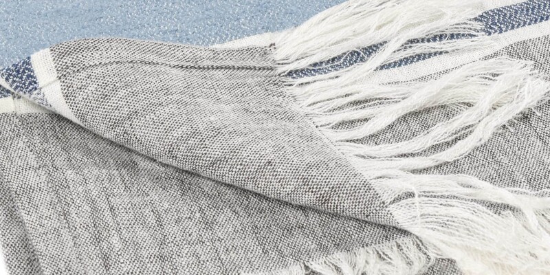 Lima Capri Blue Throw 8700V280024TH