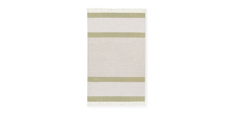 Talara Natural + Green Throw 8700V280025TH