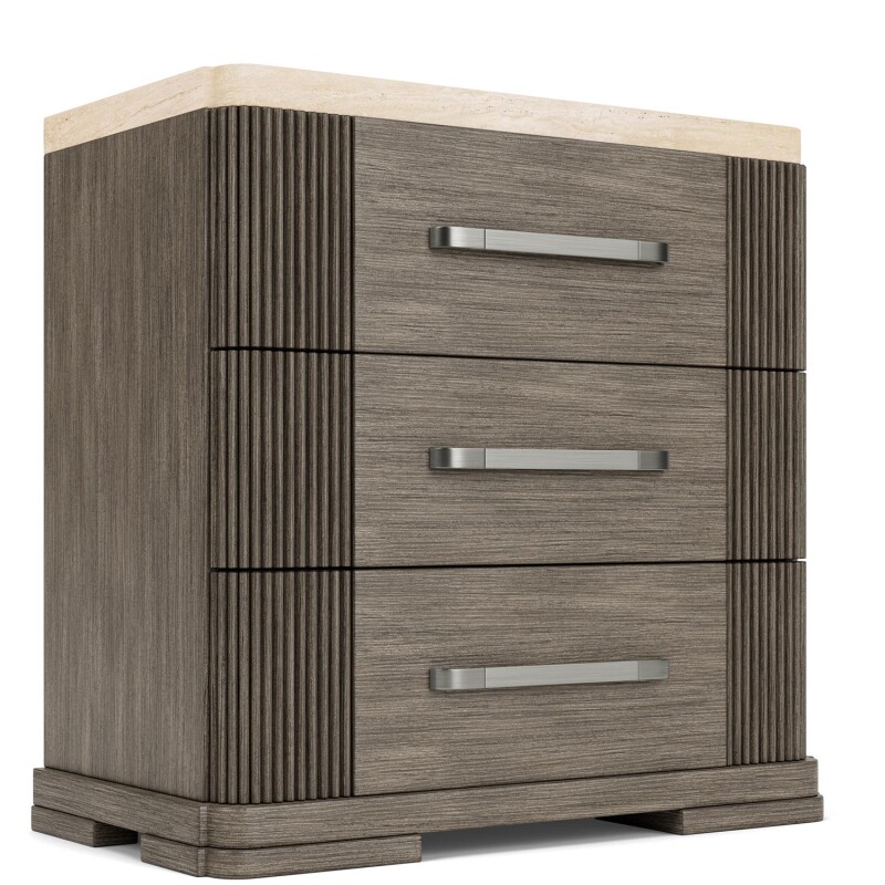 Sariel 3 Drawer Ns Stone Top 87168