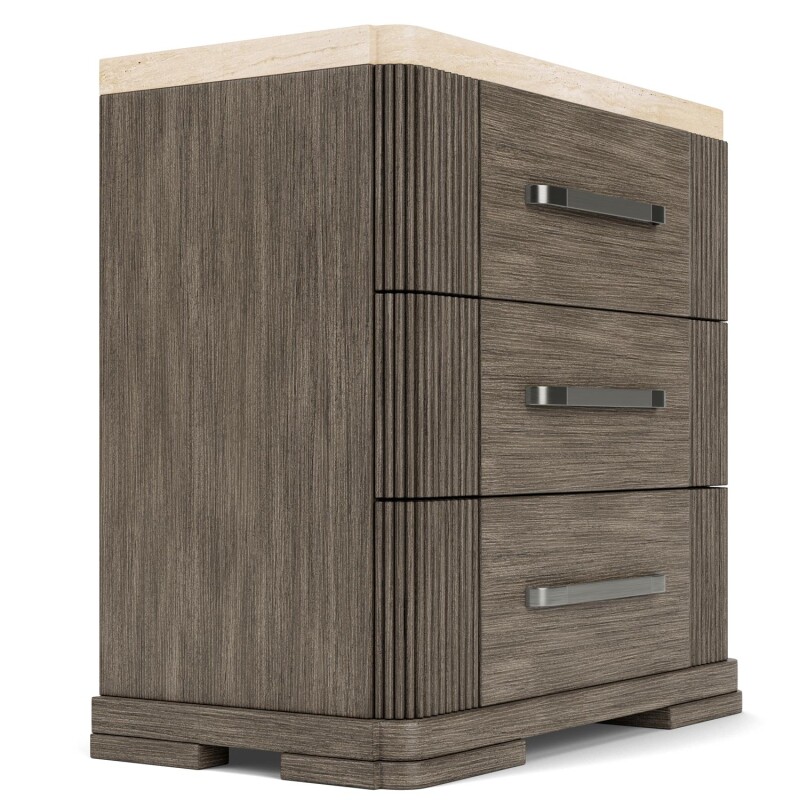 Sariel 3 Drawer Ns Stone Top 87168