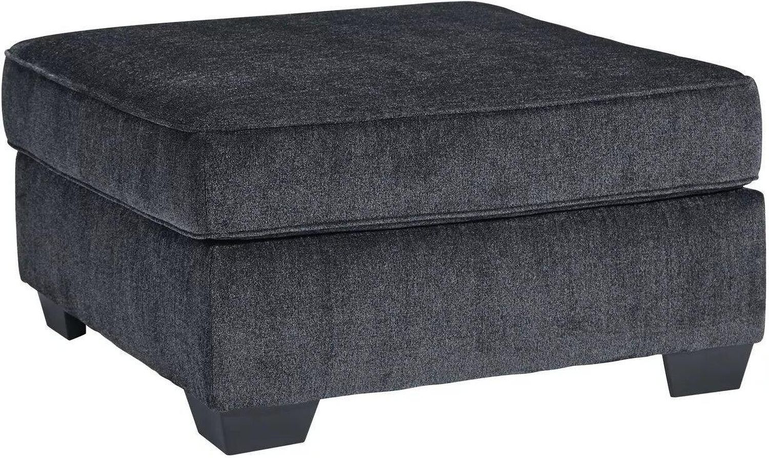 Altari Oversized Accent Ottoman In Slate 8721308