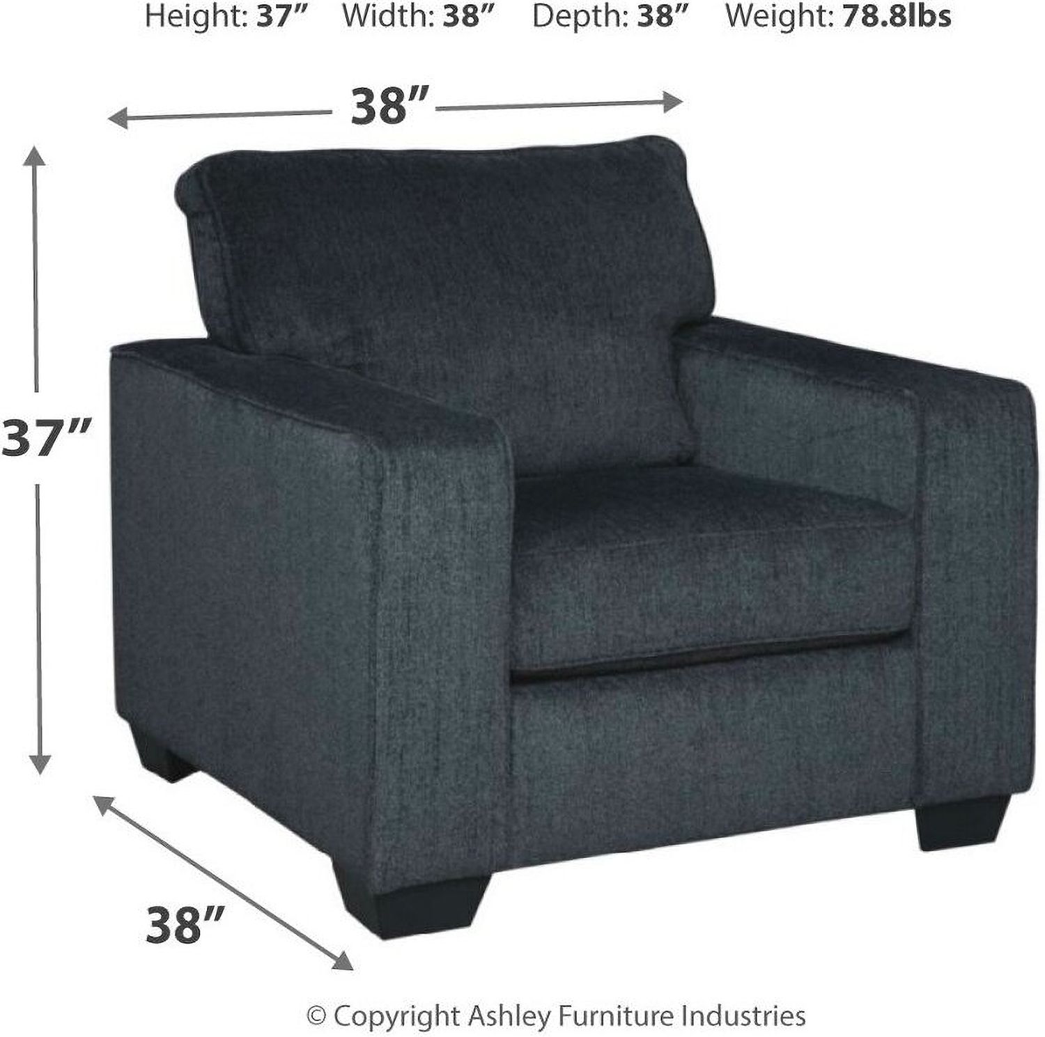 Altari Chair In Slate 8721320