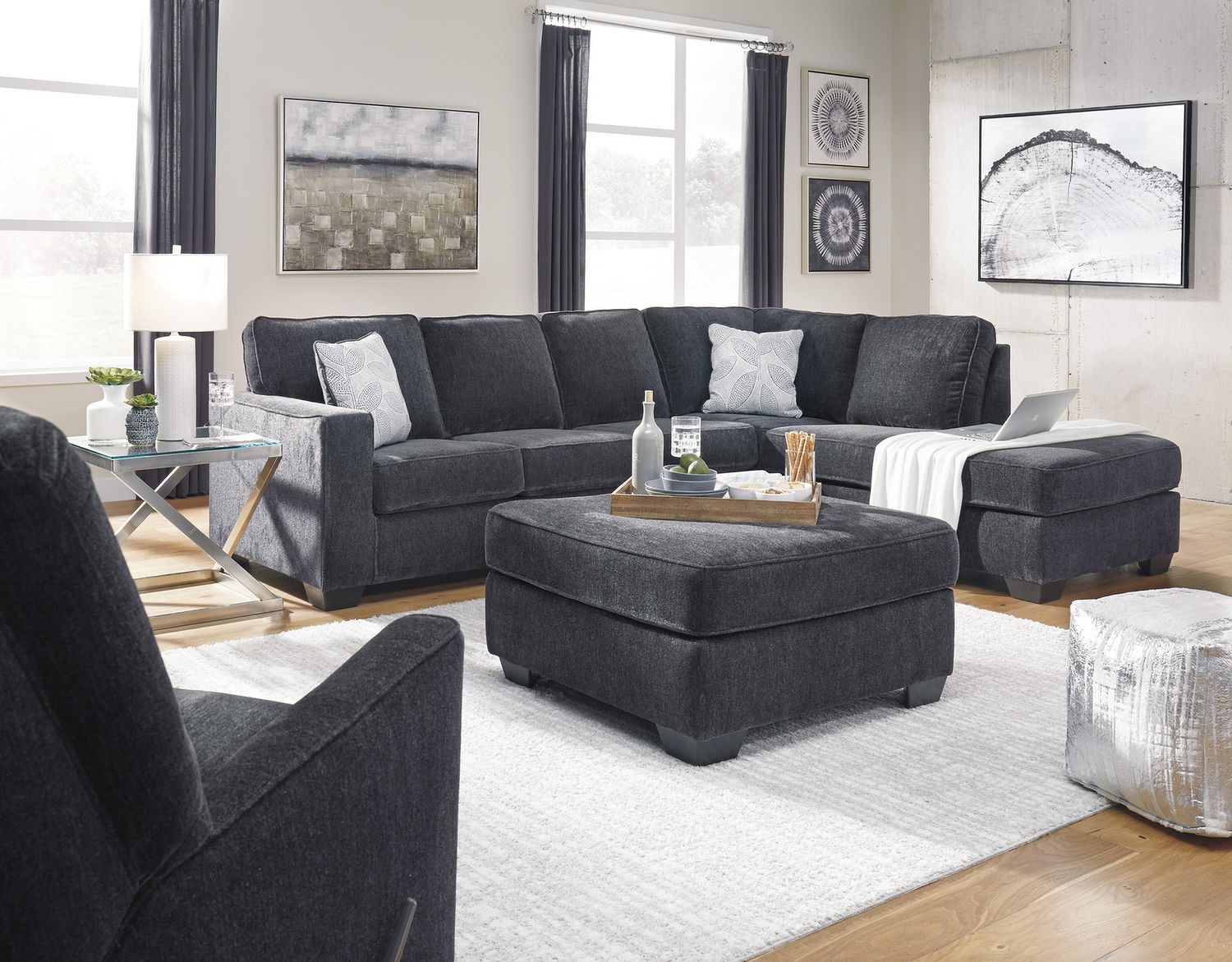 Altari Rocker Recliner In Slate 8721325
