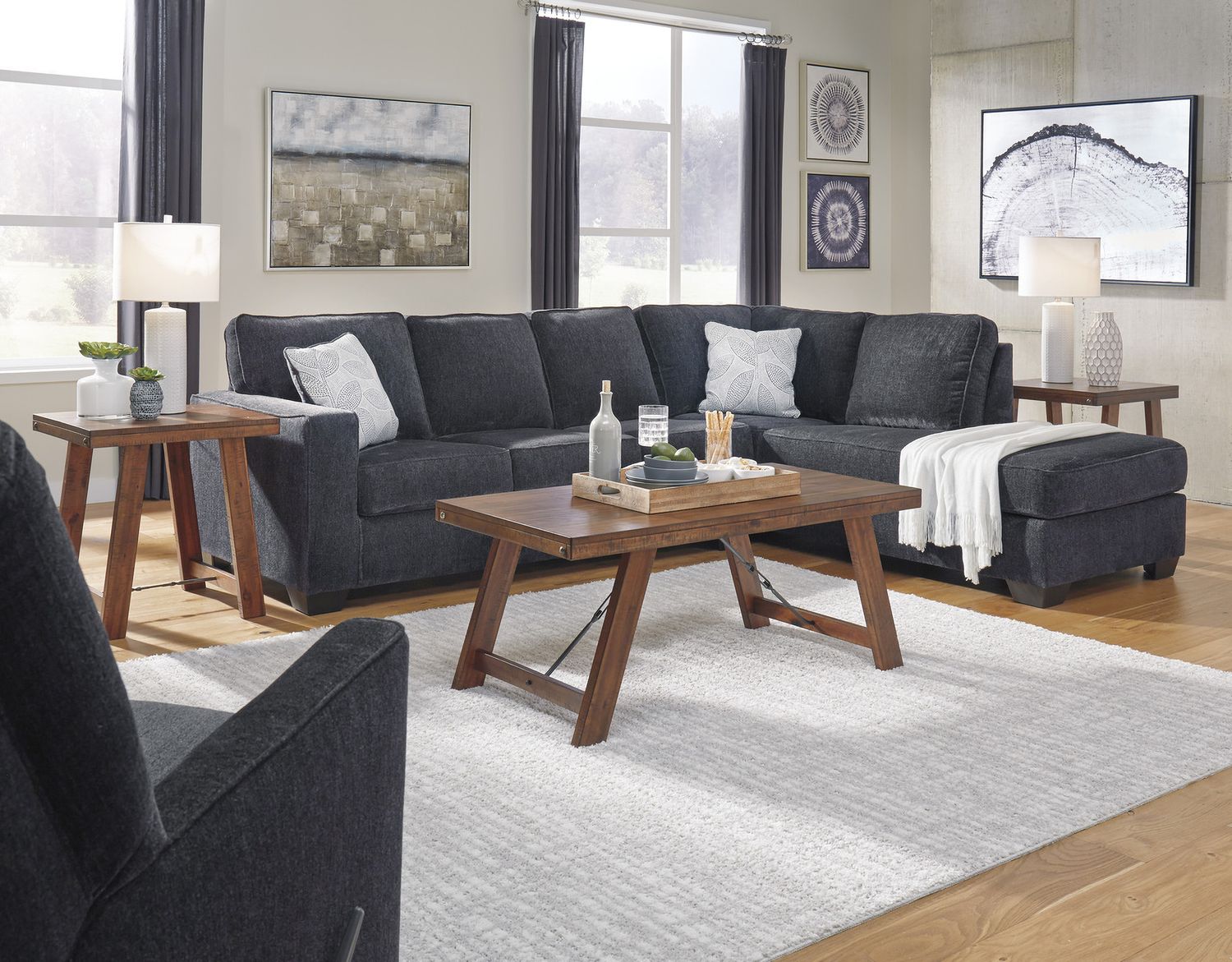 Altari Rocker Recliner In Slate 8721325