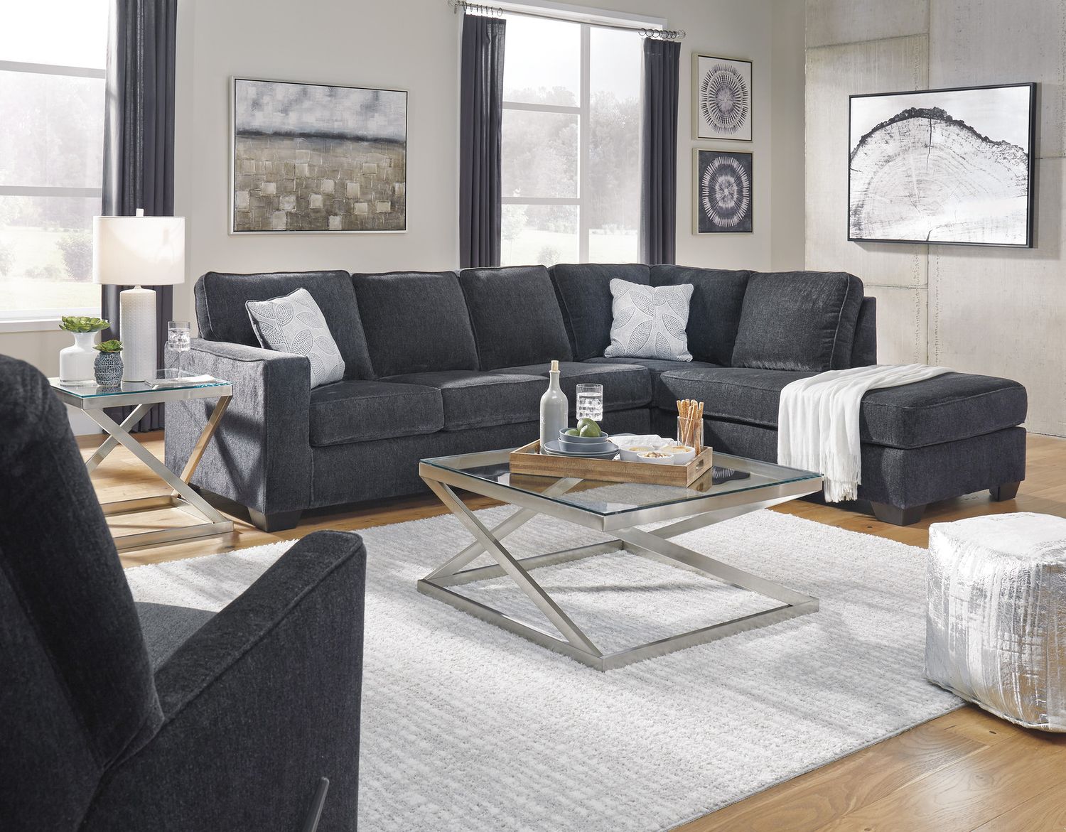 Altari Rocker Recliner In Slate 8721325