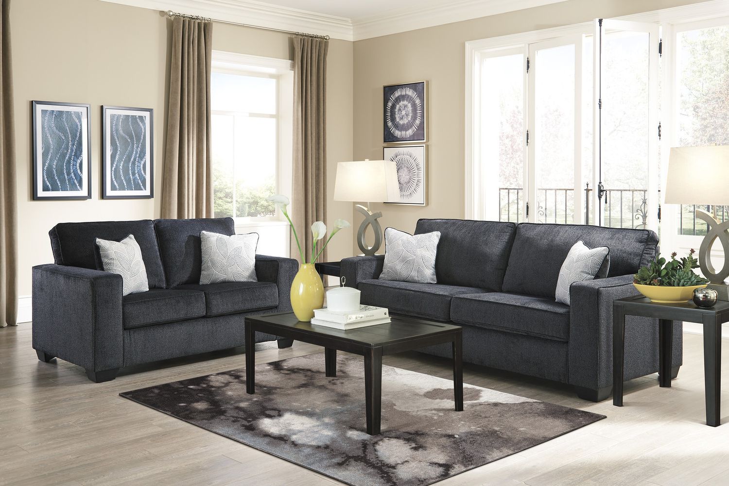 Altari Sofa In Slate 8721338