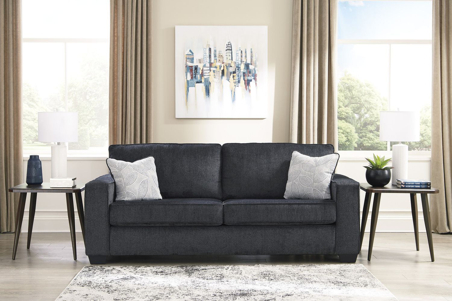 Altari Sofa In Slate 8721338