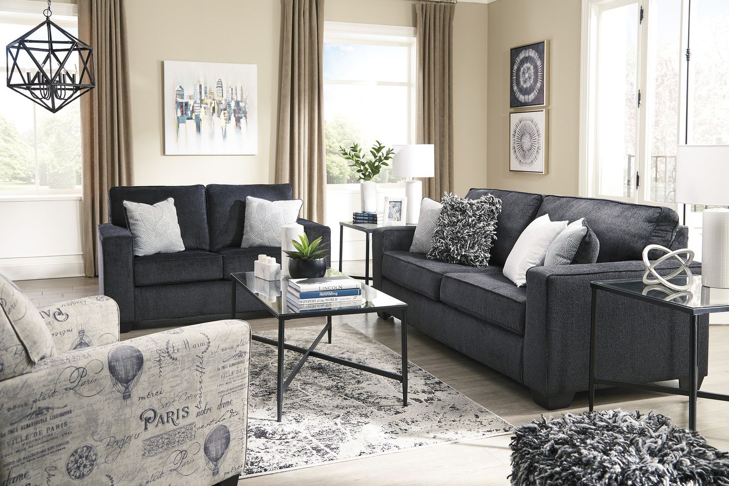 Altari Queen Sofa Sleeper In Slate 8721339