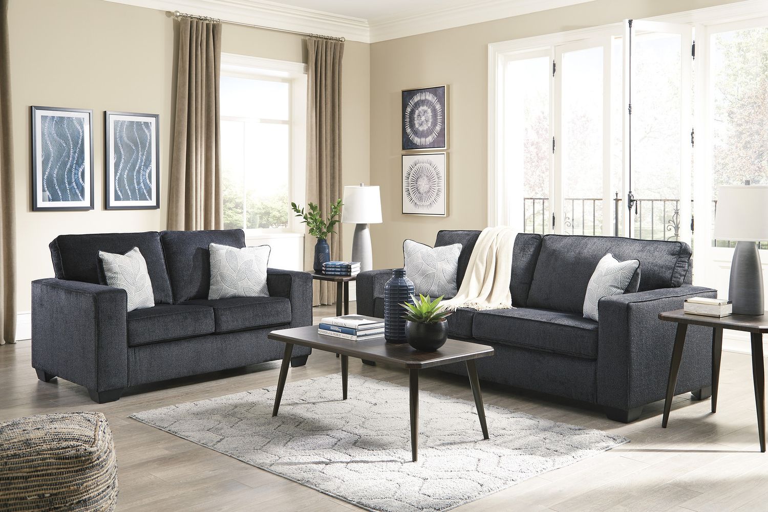 Altari Queen Sofa Sleeper In Slate 8721339
