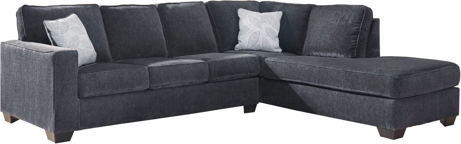 Altari 2-Piece RAF Sectional In Slate 87213S2
