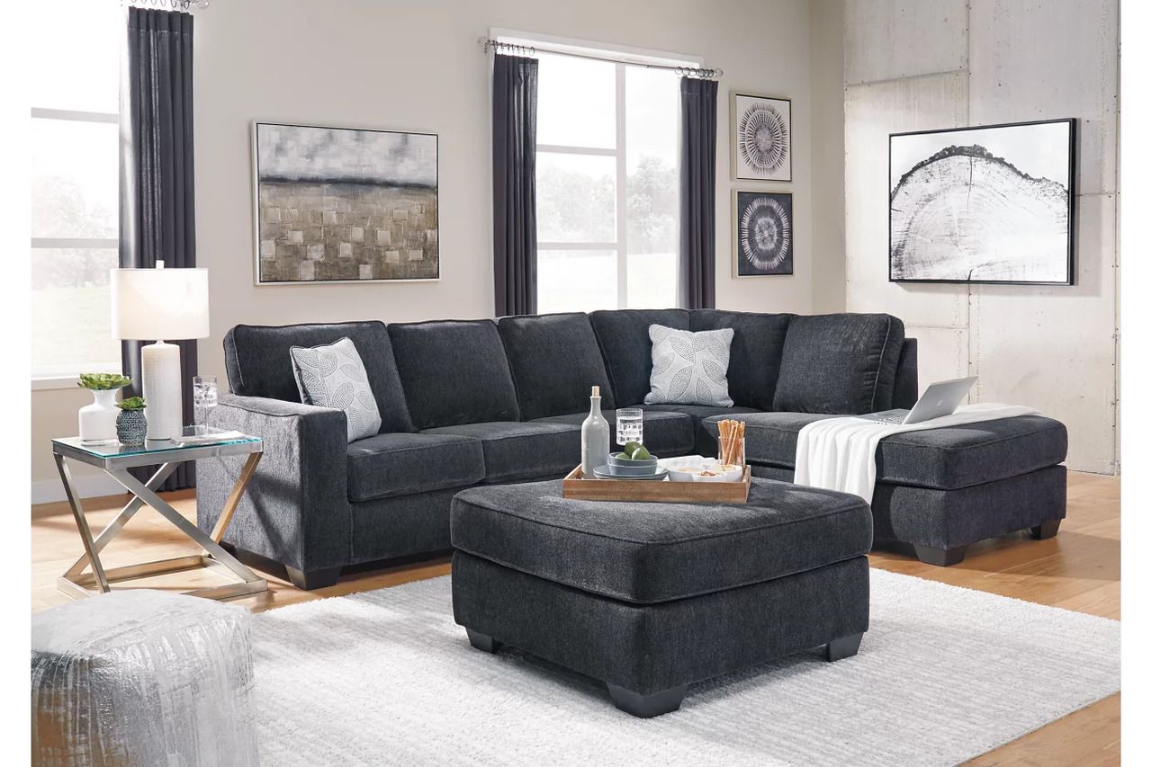 Altari 2-Piece RAF Sectional In Slate 87213S2