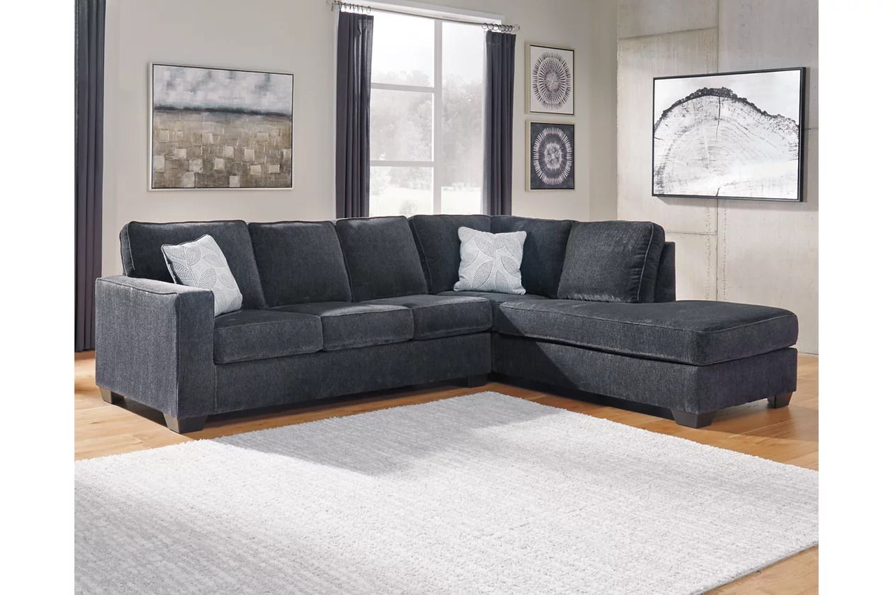 Altari 2-Piece RAF Sectional In Slate 87213S2