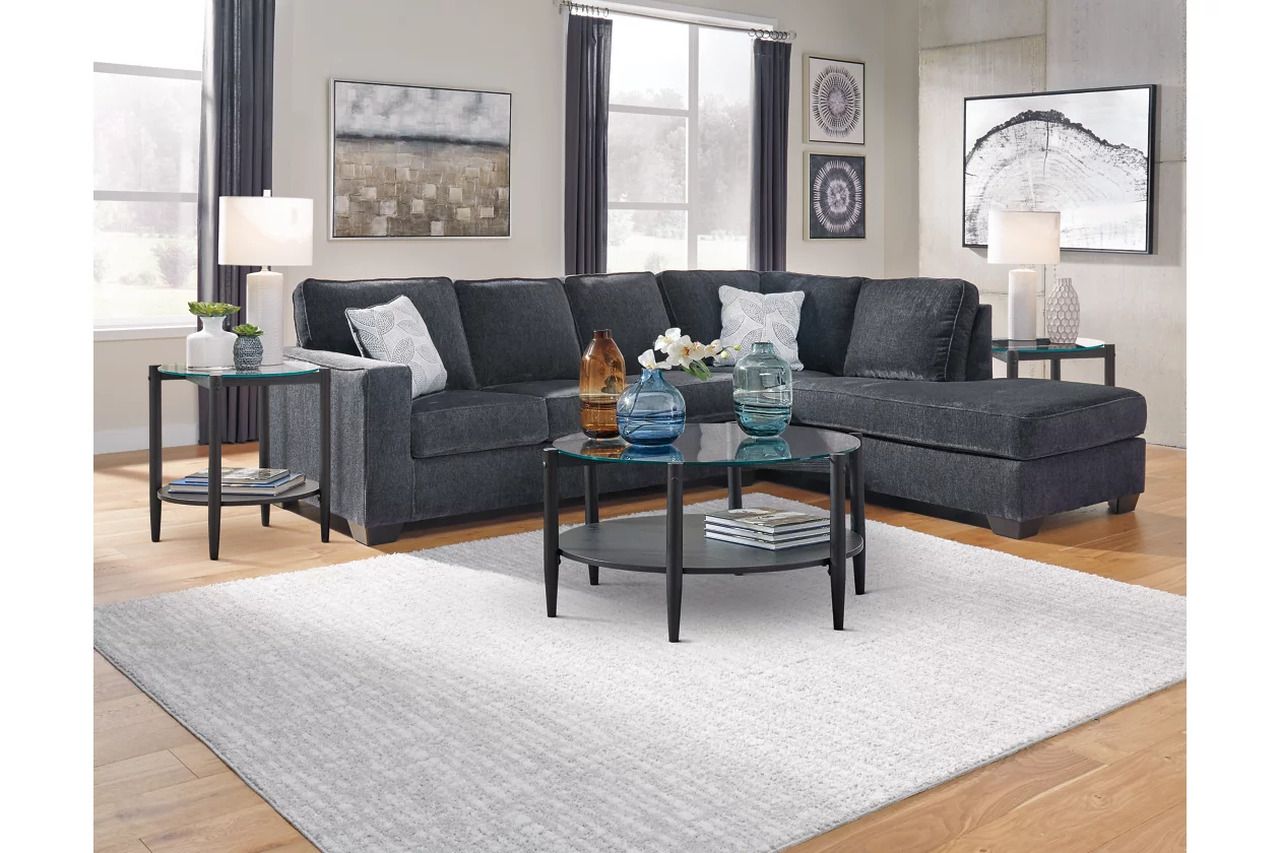 Altari 2-Piece RAF Sectional In Slate 87213S2