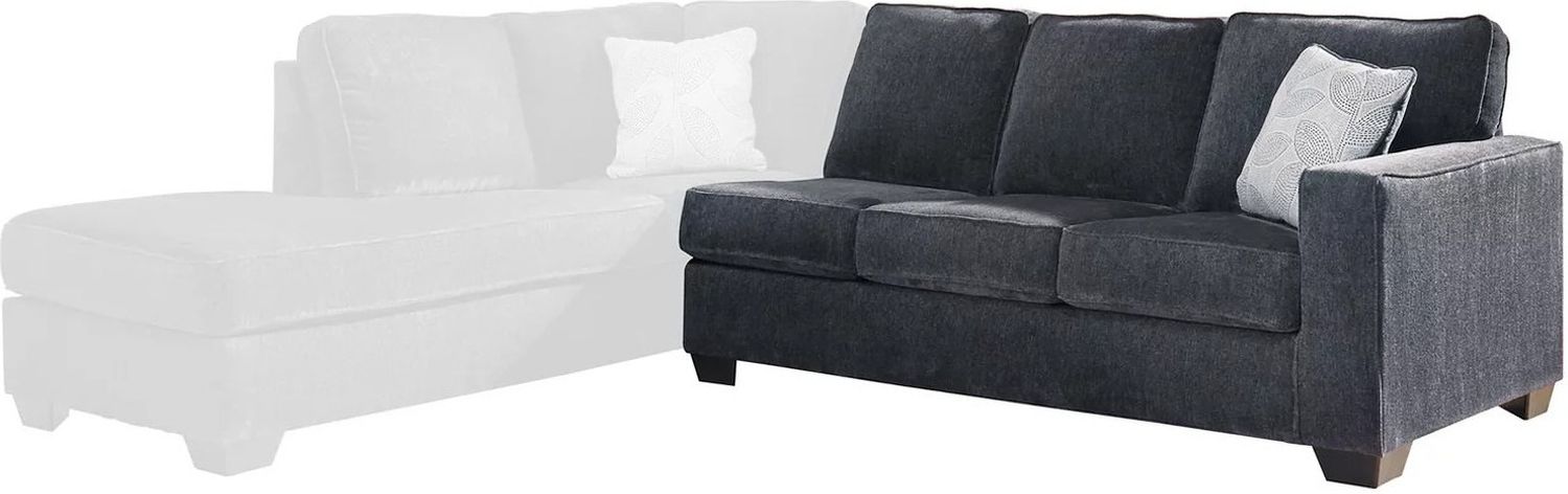 Altari 2-Piece LAF Sleeper Sectional With Chaise In Slate 87213S4