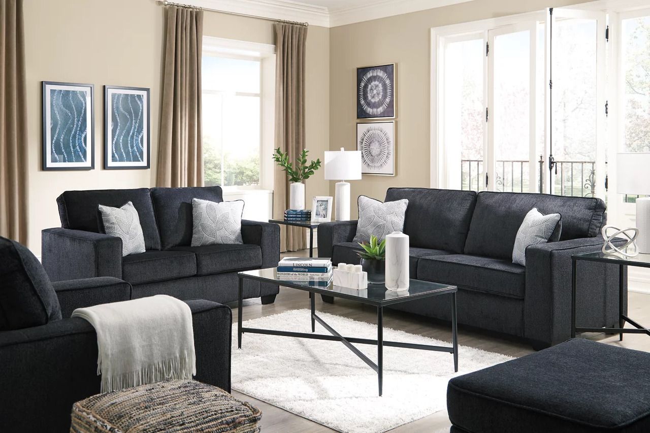Altari Living Room Set In Slate 87213U1