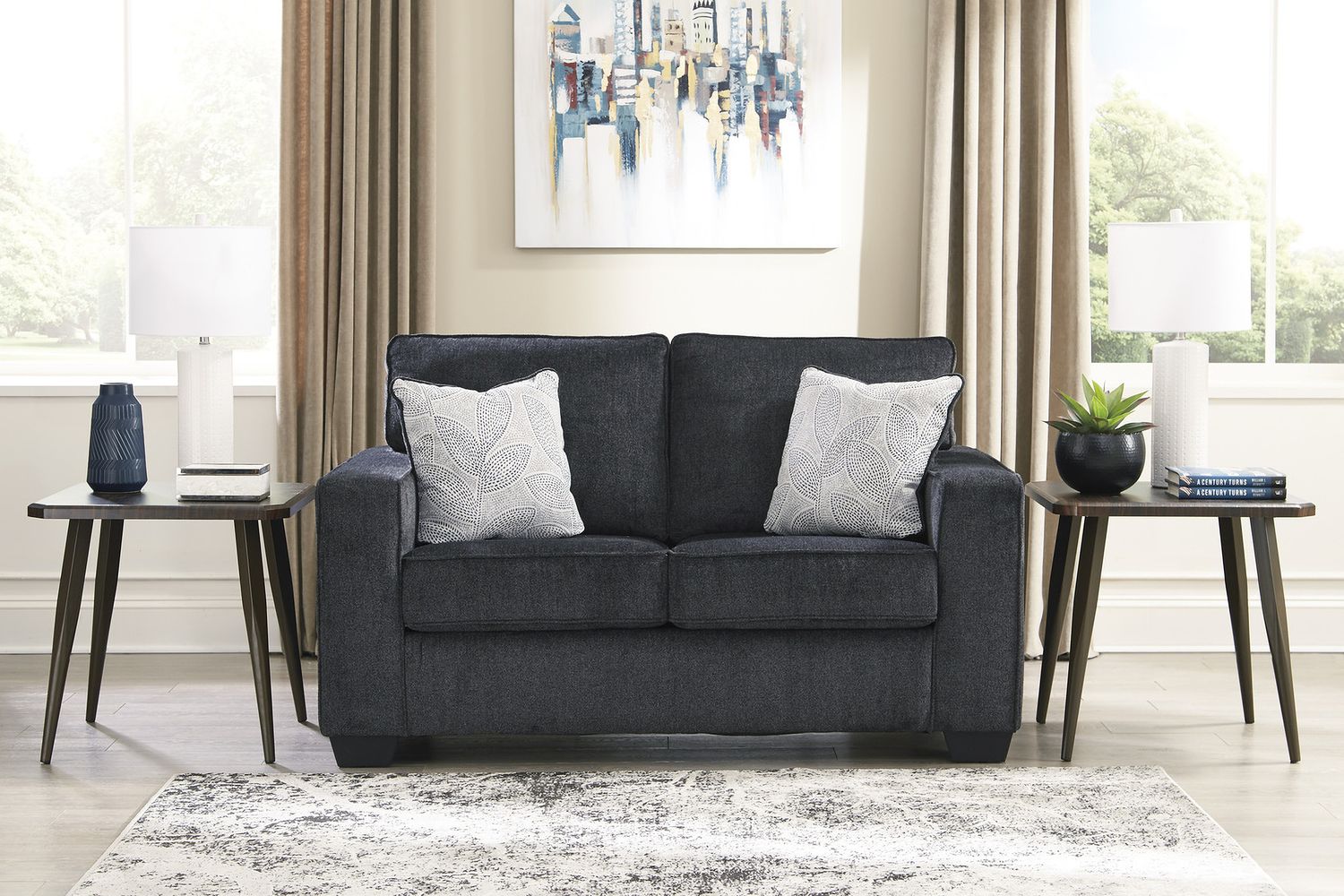 Altari Living Room Set In Slate 87213U1