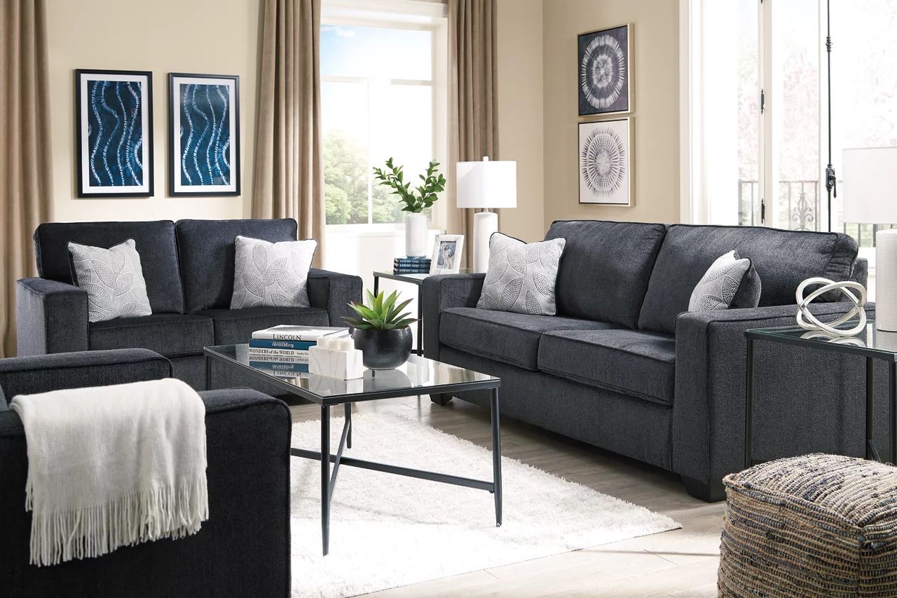 Altari Living Room Set In Slate 87213U1