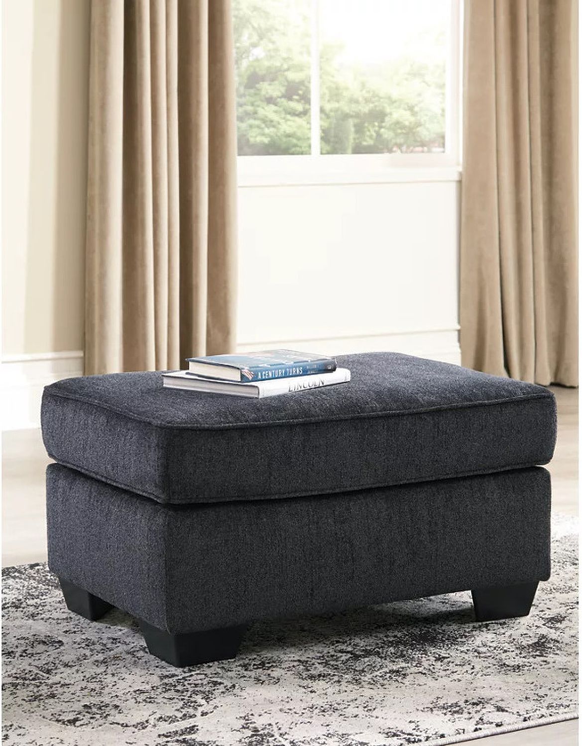 Altari 2-Piece Sectional with Chaise and Ottoman In Slate 87213U11