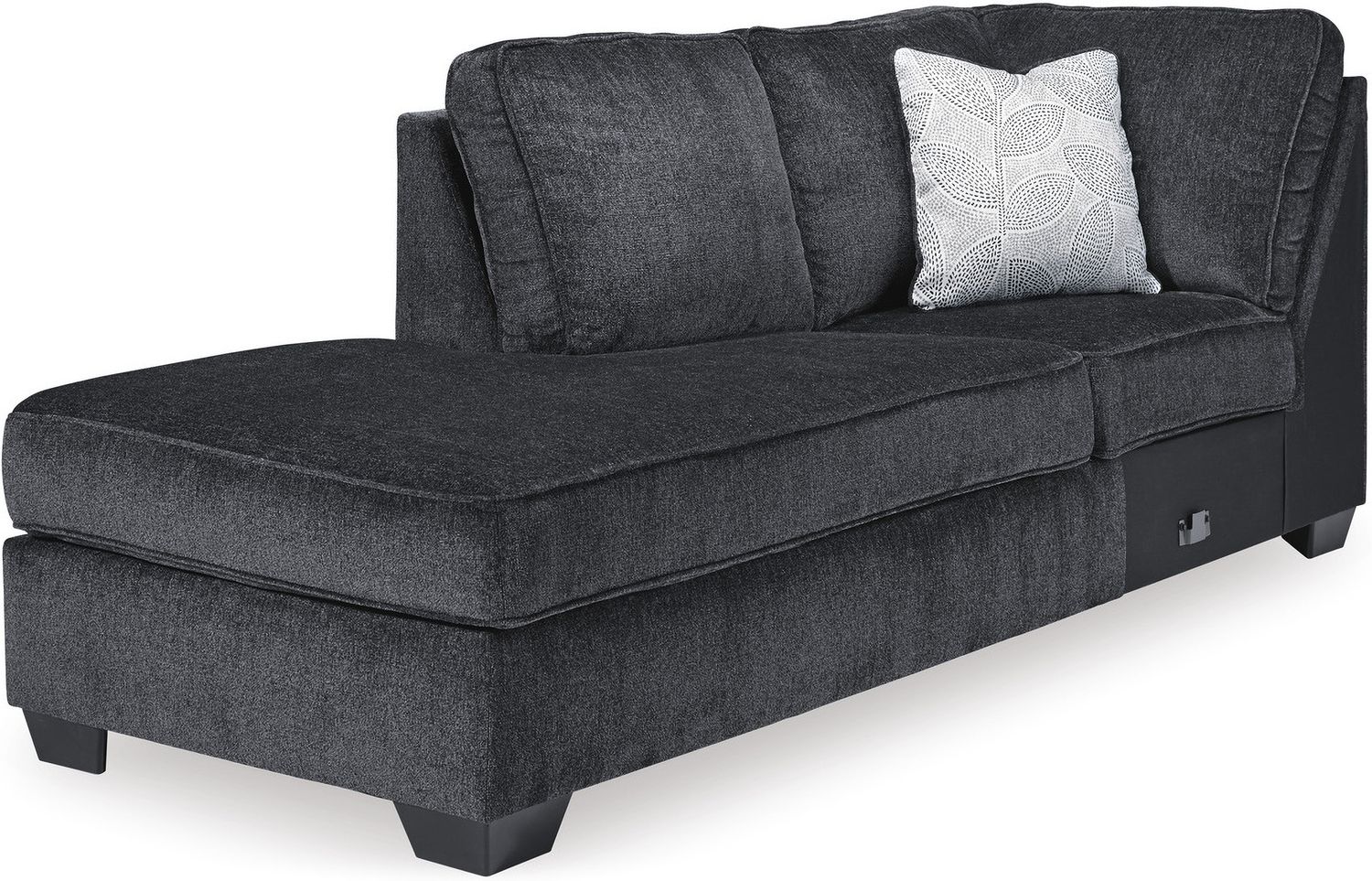 Altari 2-Piece Sectional with Chaise and Ottoman In Slate 87213U11