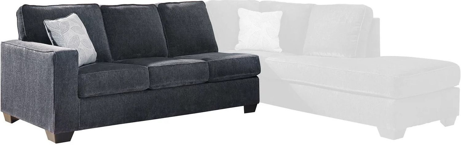 Altari 2-Piece Sleeper Sectional and Ottoman In Slate 87213U15